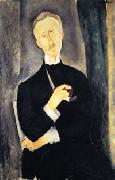 Amedeo Modigliani Roger Dutilleul painting